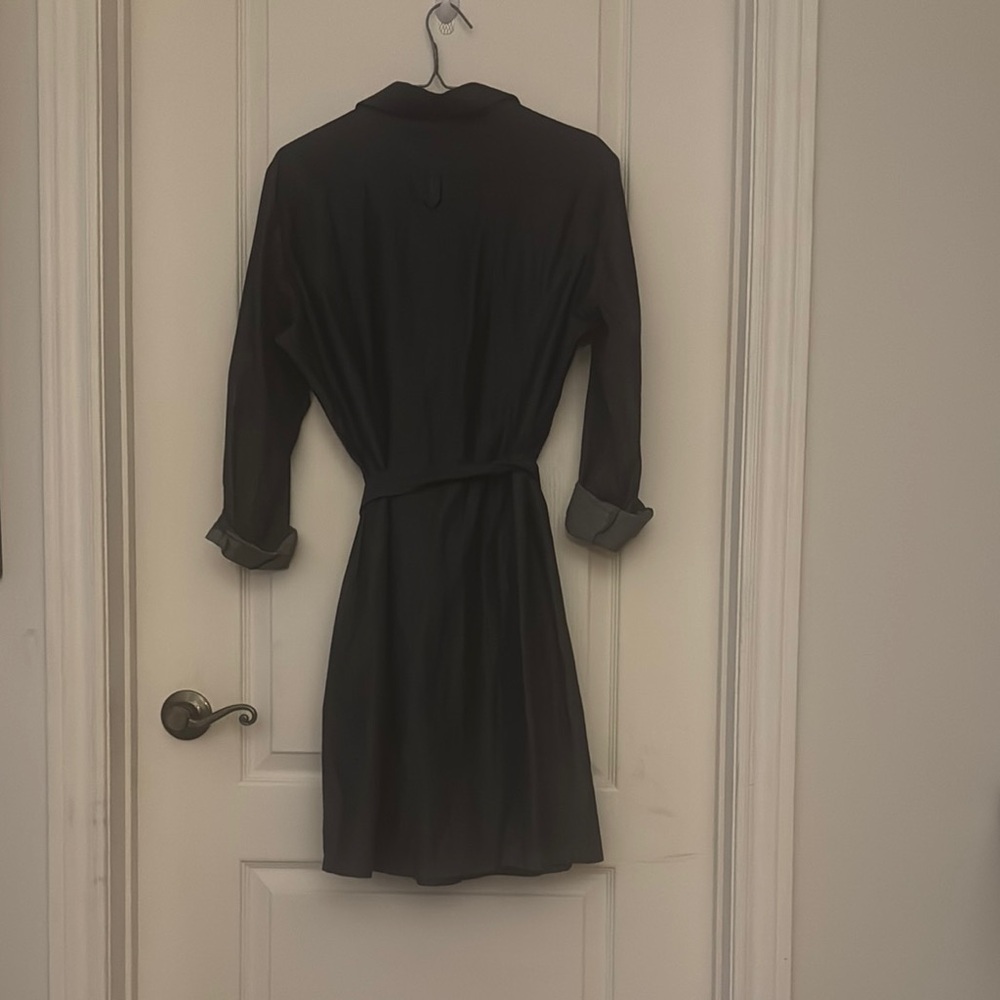 2 for $20 blue Shirt Dress - Picture 2 of 3